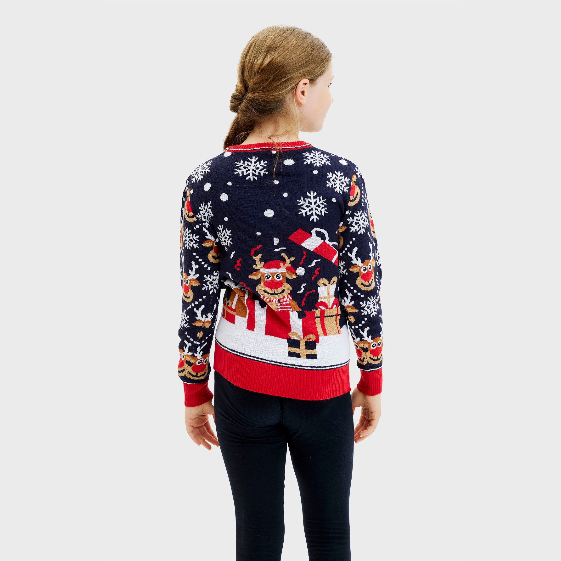 The Bringing Christmas Gifts Kersttrui - Kinderen